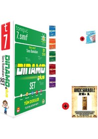 Resim Tonguç Akademi 7. Sınıf Dinamo Soru Bankası Seti En Son Baskı Yeni + Test Kitabı Hediye + Kişiye Özel İsimli Ahşap Harry Potter Kitap Ayracı Hediye 