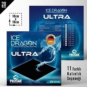 Resim Pullsar Ice Dragon® Ultra/Thermal - Termal pad / 20.0 W.m*k /100 * 50 (2.00) 