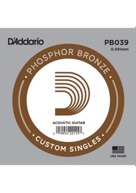 Resim Akustik Tek Tel, Phosphor Bronze Wound, La , 5li 