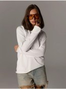 Resim Che Brand Kadın Uzun Kollu Evrensel, Rahat Ürün 247887651 Sütlü 