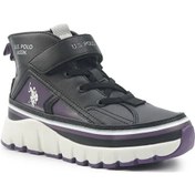 Resim U.s.polo Assn. Keltes Cocuk Ayakkabi - Siyah Mor Siyah Mor 
