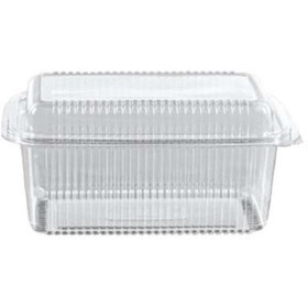 Resim Genel Markalar Plastik Sızdırmaz Kap 2000 Gr Cc Bombe Yüksek Kapak Kullan At Kapaklı Kase Saklama Kutusu 25 Adet 