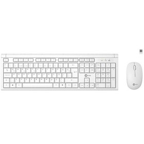 Resim Lenovo Lecoo Q Kablosuz Beyaz Klavye/mouse Set Kw200 Optik 