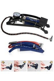 Resim Crafter tools Alman Ayak Hava Pompası Top Lastik Hava Şişirme KALIN piston AP002 