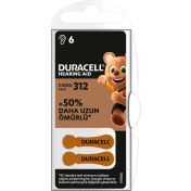 Resim Duracell 312 Numara İşitme Cihazı Pili 