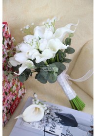 Resim Gelin Buketi Laleli Gala 2li Set Model8 