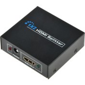 Resim Geo Plus Metal Kasa 4K Uhd 3D 1.4V 2 Port Hdmı Splitter Çoklayıcı 