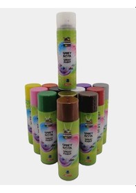 Resim Siyah Renk Sprey Boya 200 Ml 1 Adet Siyah 