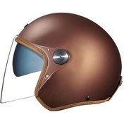 Resim Nexx X.G20 Clubhouse SV Açık Motosiklet Kaskı Mat Kahverengi 