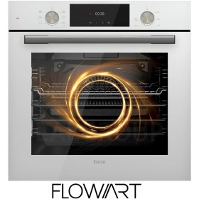 Resim Ferre QMS63CB Flowart Serisi Beyaz Ankastre Fırın (0+7 Konum) 