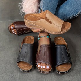 Resim UMIK Kadınlar İçin Rahat Günlük Kama Sandalet - Kaymaz Alışveriş Ayakkabısı, Yazlık Plaj Terliği 