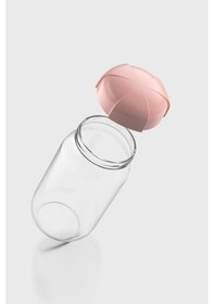 Resim Renga Rhea 1000 Ml Pembe Kapaklı Cam Kavanoz 131012 