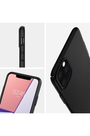 Resim Spigen İphone 11 Pro Max Kılıf Thin Fit Air Black - Acs00066 