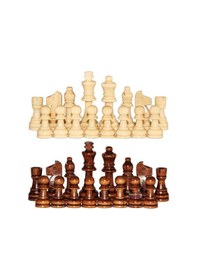 Resim Mobgift Ahşap Satranç Taşı Büyük Boy 