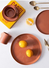 Resim The Mia Cotta Limoges Servis Tabağı Terracota 27 Cm Ctt027 