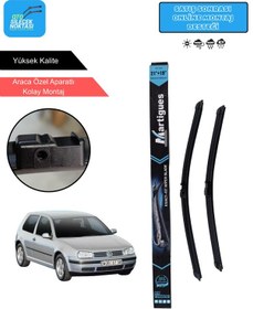 Resim Volkswagen Golf Iv 2002 2003 Araca Özel Ön Cam Sağ/sol Takım Silecek Martigues 530mm-480mm 21+19 