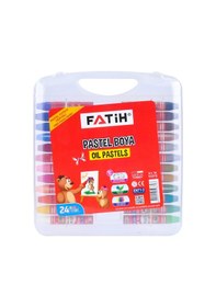 Resim Fatih King Size Çantalı Pastel Boya 24 Renk 