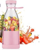 Resim Genel Markalar Taşınabilir Blender Şişe Smoothie, Shake Yapıcı, Mini Blender Usb Şarj Edilebilir, 350 Ml 