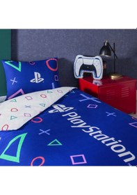 Resim Taç Lisanslı Playstation Tek Kişilik Pamuk Nevresim Takımı 100 000000001000050867 Çok Renkli 