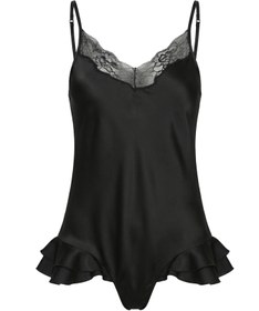 Resim Shadow İpek Babydoll Siyah - M / Black 