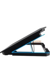Resim Astraltech Çift Fanlı Laptop Soğutucu Stand 17 Inç Uyumlu 8 Kademeli Ayarlı USB Girişli 
