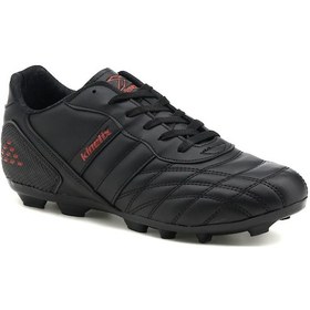 Resim Kinetix Volky Ag Siyah Kırmızı Erkek Halı Saha Ayakkabısı Siyah - Kırmızı 