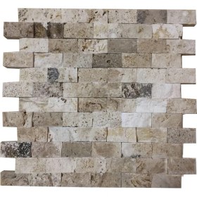 Resim Markataş 2,5x5cm Valencia Traverten Patlatma Mozaik 