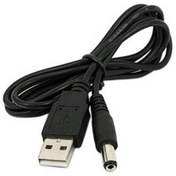 Resim Usb To Dc 5.5 2.1mm Kalın Power Güç Çevirici Adaptör Kablosu 