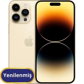 Resim Apple iPhone 14 Pro Yenilenmiş TR Garanti | 128 GB Altın 