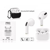 Resim Subzero SW28 PRO Bluetooth Kulaklık | Beyaz, Kablosuz, Kılıf Hediyeli TWS Kulaklık 