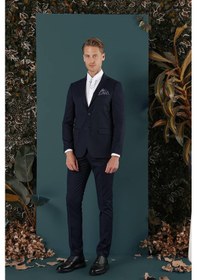 Resim Efor C 652 Slim Fit Lacivert Spor Ceket Lacivert 