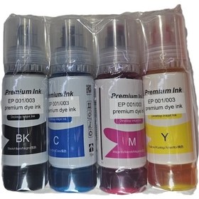 Resim Epson Ecotank L4260 101 103 Uyumlu Mürekkep Seti 4x70ml 