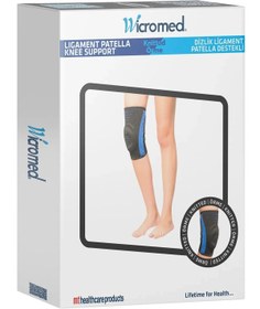 Resim Wicromed Ligament ve Patella Destekli Örgü Dizlik - S 