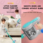 Resim Gençlerin Oyun Evi Temizleme Süpürme Oyuncak Seti, Eğitim Oyuncakları, Ev Elektrikli Süpürge Seti Oyuncak, Simülasyon Vakum Makinesi, Tatil Hediyesi, Doğum Günü Hediyesi 