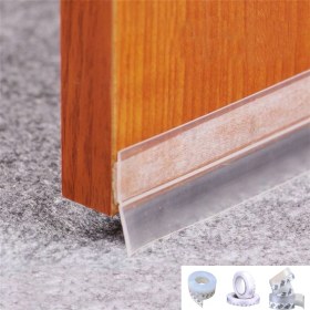 Resim Sarfex 3m Rüzgar Bandı 10 Metre (5+5m )Kapı Pencere Isı Yalıtım Izolasyon Rüzgar Kesici Şerit Bant Şeffaf Sızdırmazlık 