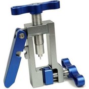 Resim Didadodo 2'si 1 Arada Bisiklet İğnesi Takma Aleti Hidrolik Hortum Kesici Bisiklet İğnesi Aleti Sürücü Bisiklet Çok İşlevli Alet Mavi Mavi 