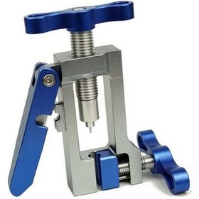 Resim Didadodo 2'si 1 Arada Bisiklet İğnesi Takma Aleti Hidrolik Hortum Kesici Bisiklet İğnesi Aleti Sürücü Bisiklet Çok İşlevli Alet Mavi Mavi 