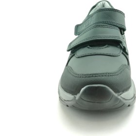 Resim Ortoplus Ortopedik Deri Çocuk Spor Ayakkabı F RK3380 SİYAH 