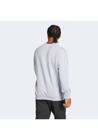 Resim Adidas Designed For Training Crew Erkek Gri Antrenman Sweatshirtü Jp0927 Gri 