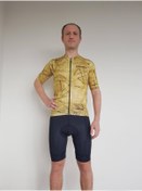 Resim Beats&Watts Mustard Kısa Kollu Bisiklet Forması 