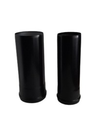 Resim 25 Cm Uzunluk Elektrikli Tam Otomatik Pelet Sobalara Uygun Pelet Soba Baca Borusu ( Çapı 80 mm) 