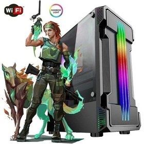 Resim Collect RKT980204 i5-4440 16 GB 1 TB HDD+240 GB SSD RX550 Free Dos Masaüstü Oyuncu Bilgisayarı 