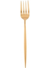 Resim Emsan Ay Işığı 18 Parça Mat Gold 6 Kişilik Çatal Kaşık Bıçak Seti 