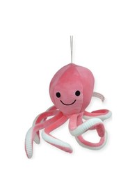 Resim Sevimli Ahtapot Peluş Oyuncak 30 Cm Pembe 