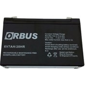 Resim ORBUS Akü 6v 7ah Orbüs ( 150 X 30 X 95 Mm ) 