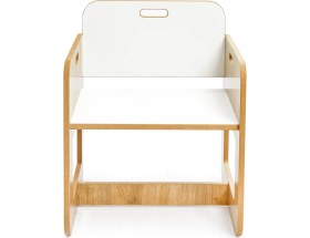 Resim Minera 2-4 Yaş Kumru Model Ahşap Montessori Aktivite Oyun Çalışma Sandalyesi (1 Sandalye) 