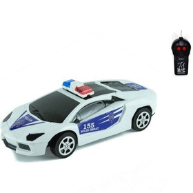 Resim Uzaktan Kumandalı 1:24 Polis Arabası Yarım Fonksiyon 