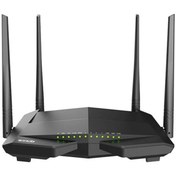 Resim Pazarcan Tenda V12 Ac1200 Dual Band 4X Gigabit Port 1200 Mbps Vdsl Modem 