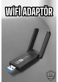Resim Wifi Alıcı Wifi Adaptörü Usb Girişli 3.0 