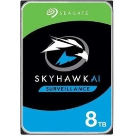 Resim Seagate 8tb ST8000VE001 Skyhawk 256MB 3.5” Sata 3 7200RPM 7-24 (Koyuncu Distiribitör Ürünü) 